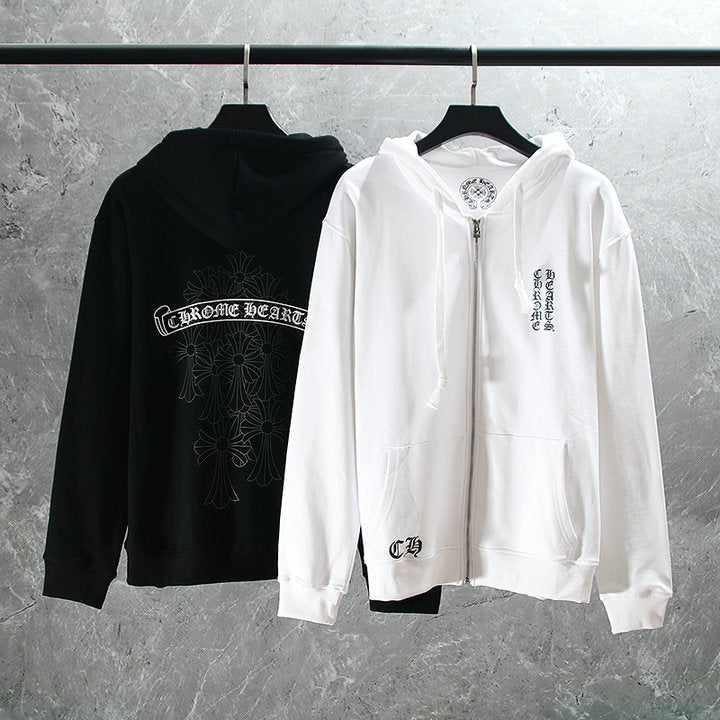 Chrome Hearts Sweat à capuche zippé K5006