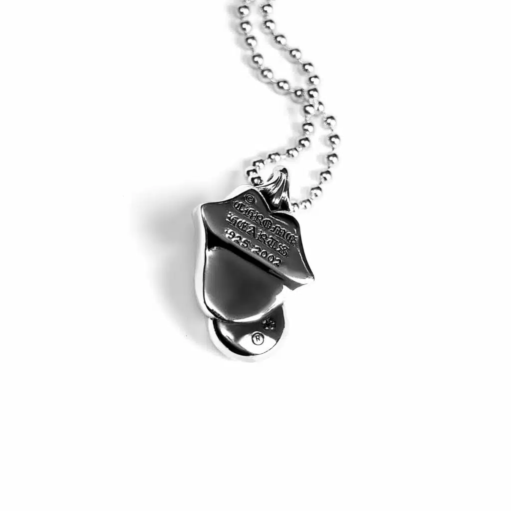 Chrome Hearts PENDENTIF LÈVRES ET LANGUE ROLLING STONES