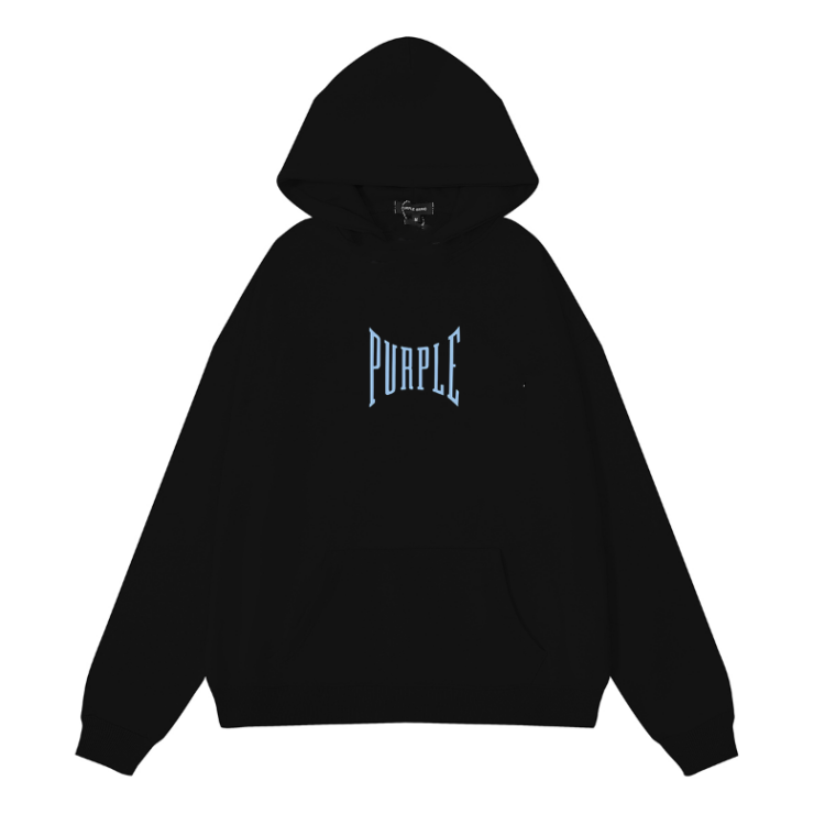 Nouveau Sweat à Capuche Violet 1000