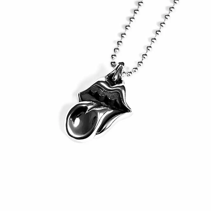 Chrome Hearts PENDENTIF LÈVRES ET LANGUE ROLLING STONES