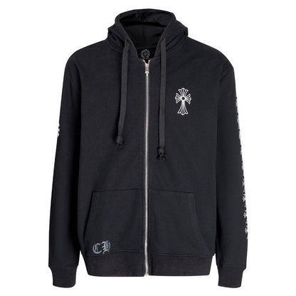 Chrome Hearts sweat à capuche zippé K5007