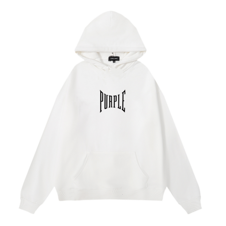 Nouveau Sweat à Capuche Violet 1000