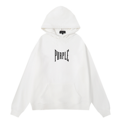 Nouveau Sweat à Capuche Violet 1000
