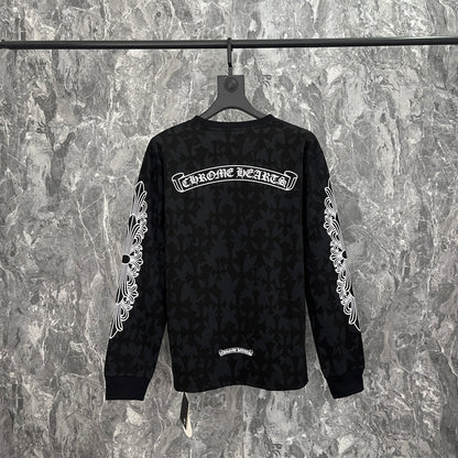 Chrome Hearts Homme T-shirt à manches longues Sweat-shirt K9019