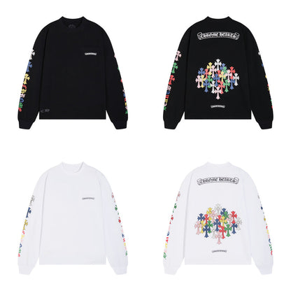 Chrome Hearts T-shirt à manches longues pour homme K8015