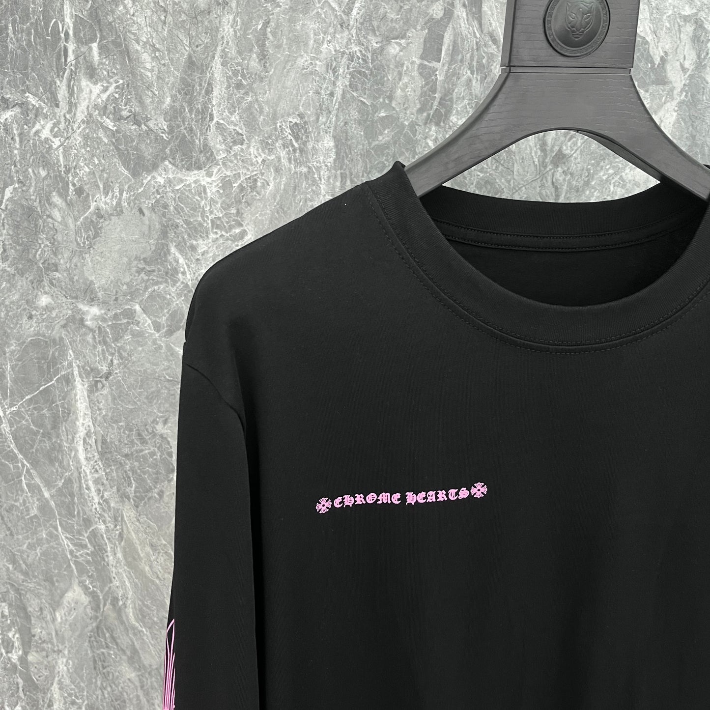 T-shirt à manches longues Chrome Hearts pour homme K8019