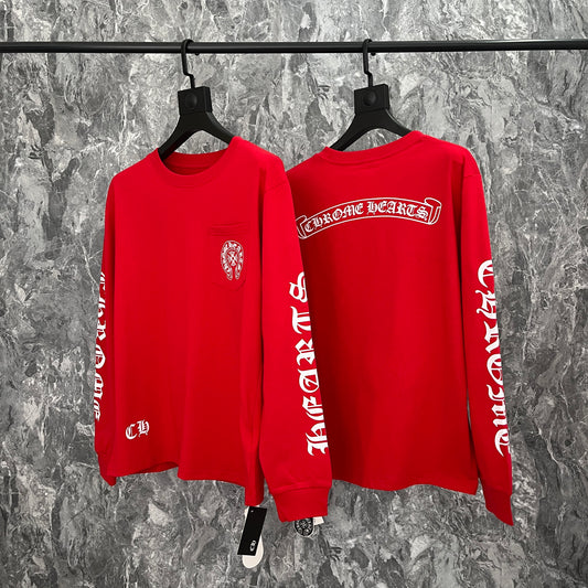 Chrome Hearts Men's Long-Sleeve T-shirt Sweatshirt K8011