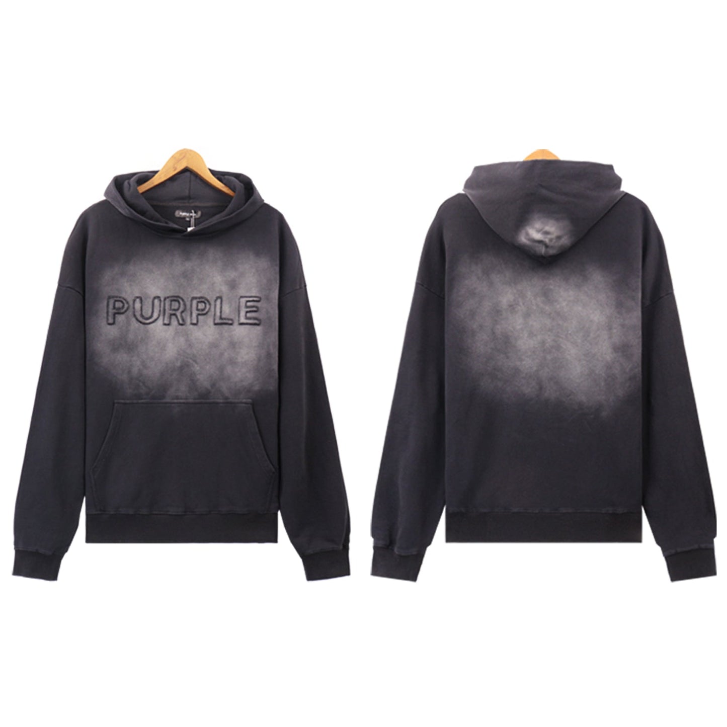 Nouveau sweat à capuche violet 5967