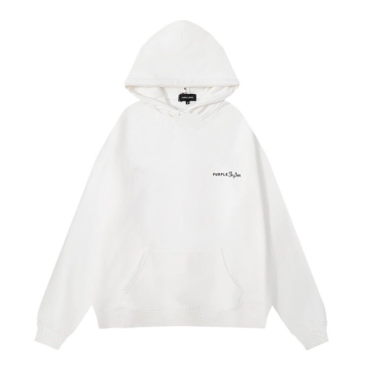 Nouveau Sweat à Capuche Violet 998