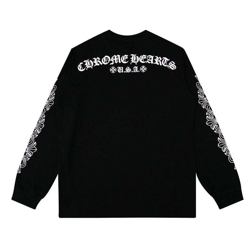T-shirt manches longues homme Chrome Hearts Sweatshirt K8005