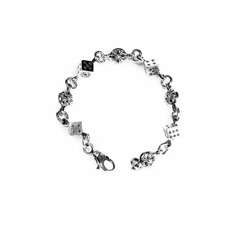 Bracelet Chrome Hearts DÉS ET BOULE CROISÉE -4