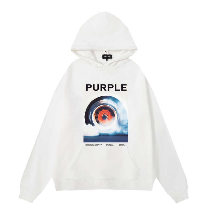 Nouveau sweat à capuche violet 999