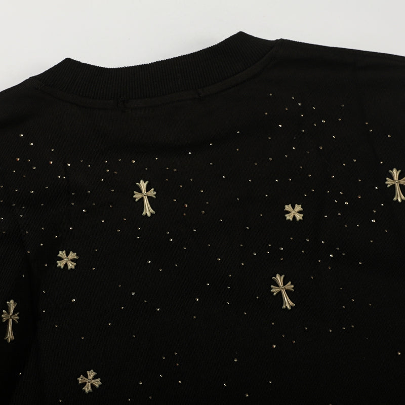 T-shirt à manches longues ou sweat-shirt Chrome Hearts pour homme