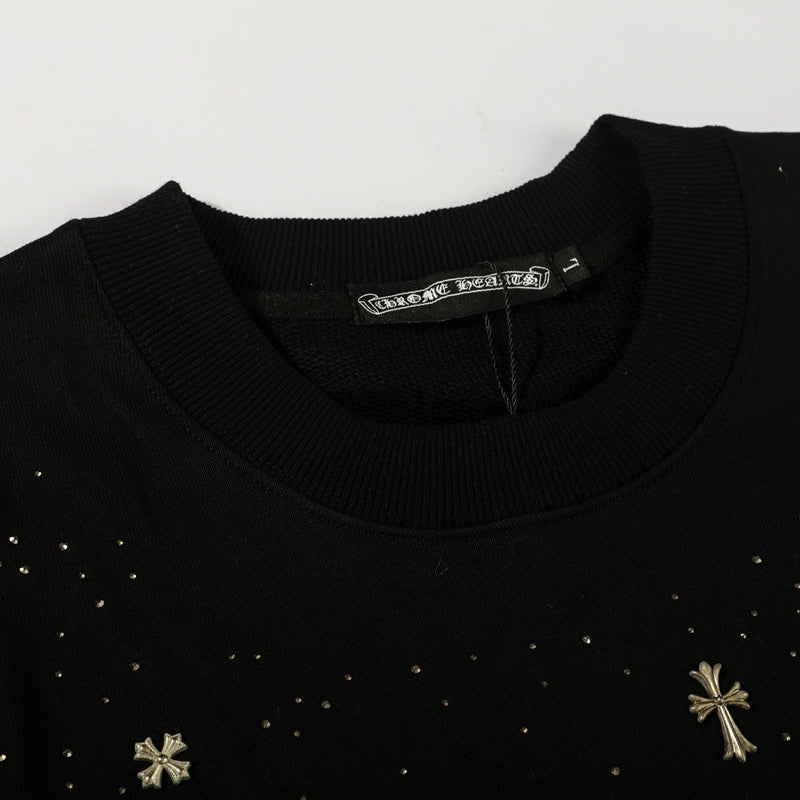 T-shirt à manches longues ou sweat-shirt Chrome Hearts pour homme