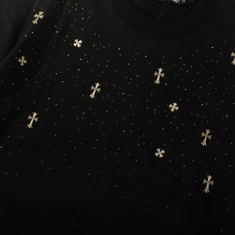 T-shirt à manches longues ou sweat-shirt Chrome Hearts pour homme