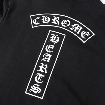 Sweat à capuche Chrome Hearts - Sweat-shirt brodé style streetwear noir 851