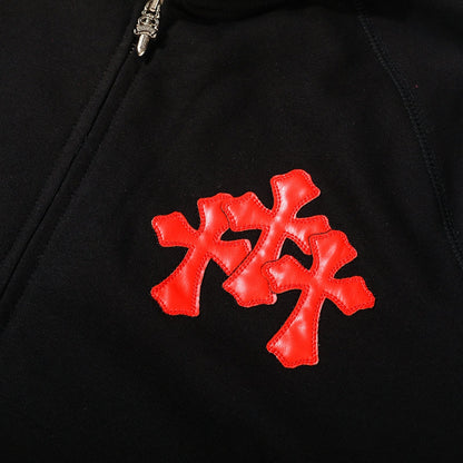 Sweat à capuche zippé Chrome Hearts 8652