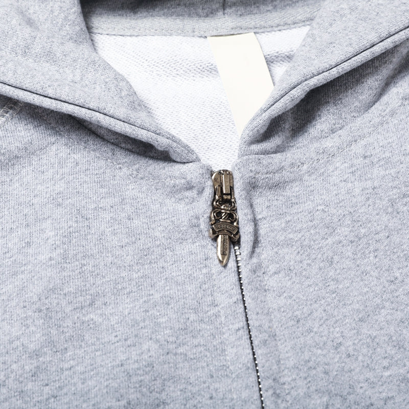 Sweat à capuche zippé Chrome Hearts 8652