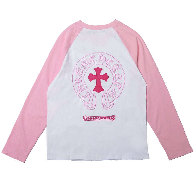 T-shirt Sweat-shirt à manches longues pour homme Chrome Hearts
