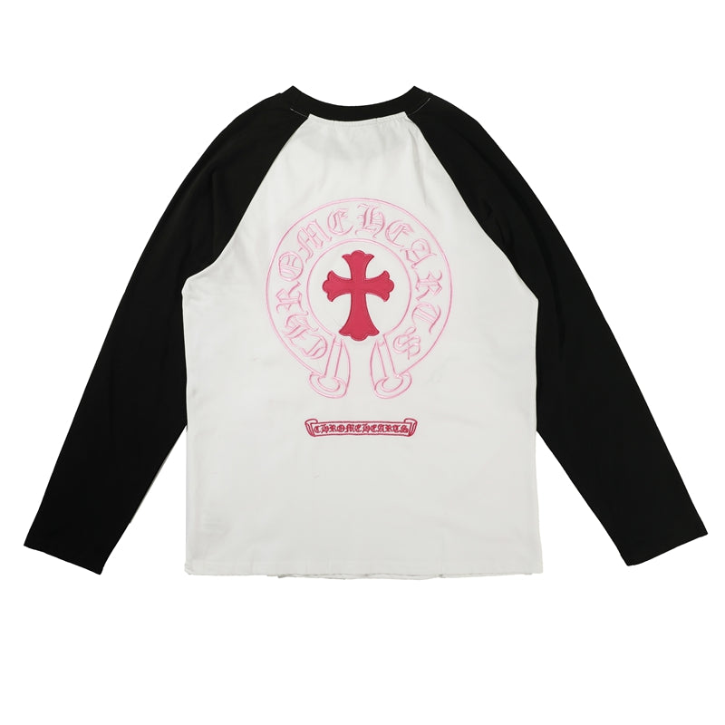 T-shirt Sweat-shirt à manches longues pour homme Chrome Hearts