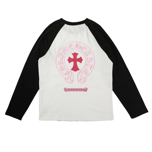 T-shirt Sweat-shirt à manches longues pour homme Chrome Hearts