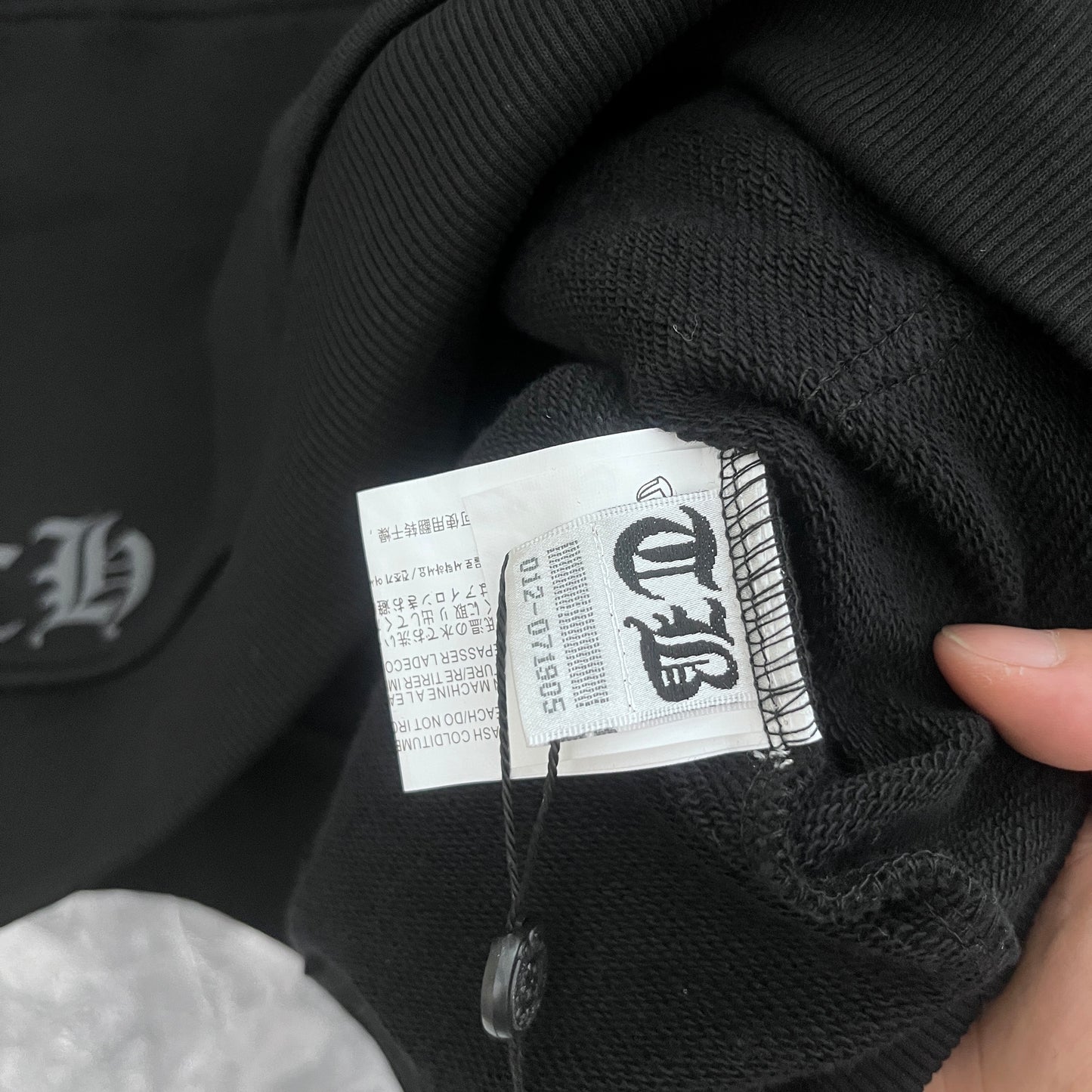 Sweat à capuche Chrome Hearts K7014