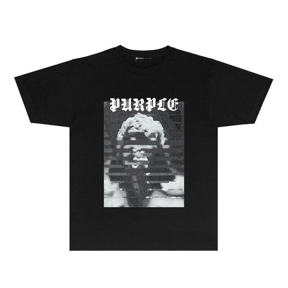 Nouveau T-shirt violet PUR120#