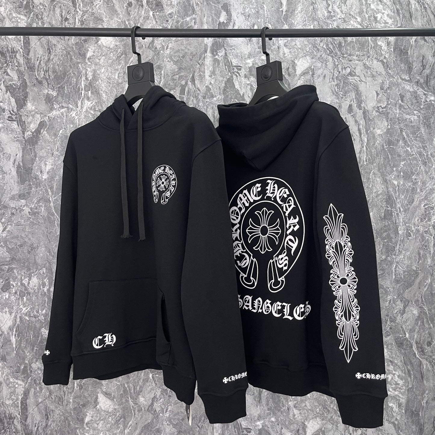 Sweat à capuche Chrome Hearts K7029