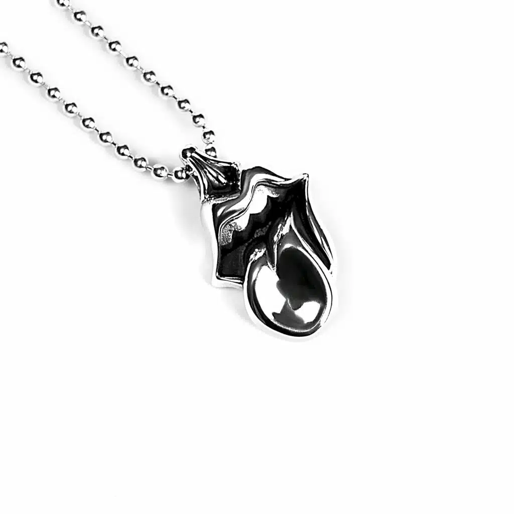 Chrome Hearts PENDENTIF LÈVRES ET LANGUE ROLLING STONES