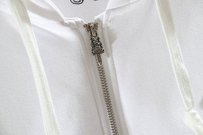 Chrome Hearts Sweat à capuche zippé K5006