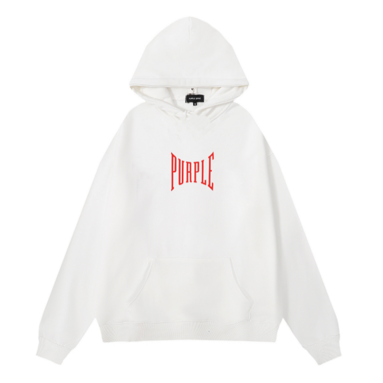 Nouveau Sweat à Capuche Violet 1000