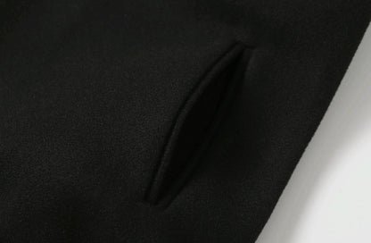 Manteau de baseball Chrome Hearts noir et blanc style streetwear 0002