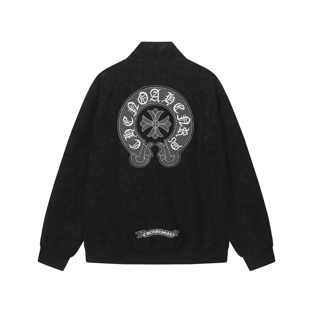 Chrome Hearts Horseshoe Cross Jacket - Manteau brodé noir Street 8800