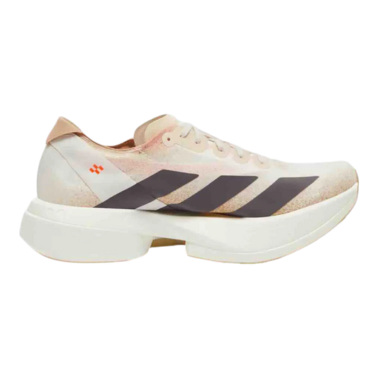 Adidas Adizero Adios Pro 4 Running Shoes - Chalk White / Grey Strata