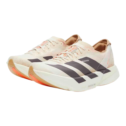 Adidas Adizero Adios Pro 4 Running Shoes - Chalk White / Grey Strata