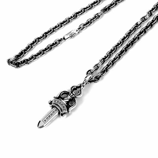 Chrome Hearts PENDENTIF DOUBLE DAGGER
