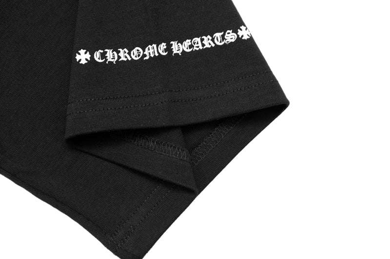 T-shirt Chrome Hearts Horse Shoe Logo avec poche K6013