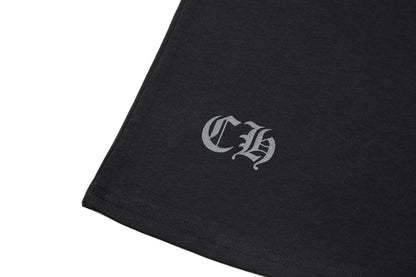 T-shirt Chrome Hearts Horse Shoe Logo avec poche K6013