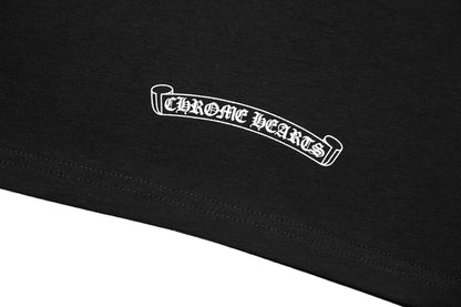 T-shirt Chrome Hearts Horse Shoe Logo avec poche K6013