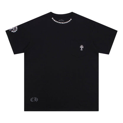T-shirt Chrome Hearts avec logo sur le col K6022
