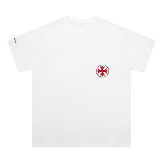 Chrome Hearts T-shirt "Made In Hollywood Plus Cross" K6001