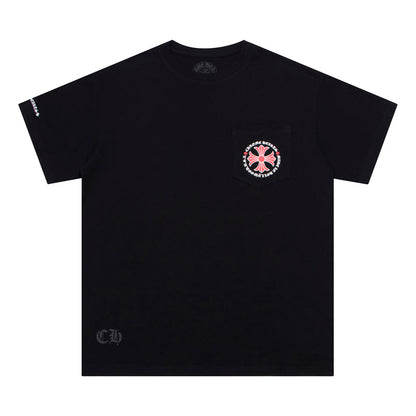 Chrome Hearts T-shirt "Made In Hollywood Plus Cross" K6001