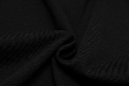T-shirt Chrome Hearts à lettres imprimées sanskrit sur la poche et le col TB02