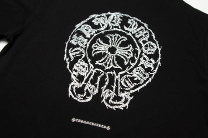 T-shirt Chrome Hearts Sanskrit Horseshoe Cross TB36