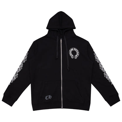 Sweat à capuche zippé Chrome Hearts K5001
