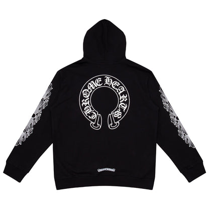 Sweat à capuche zippé Chrome Hearts K5001
