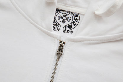 Sweat à capuche zippé Chrome Hearts K5001