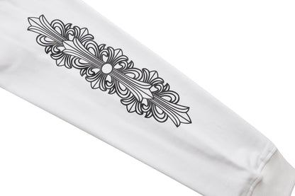Sweat à capuche zippé Chrome Hearts K5001