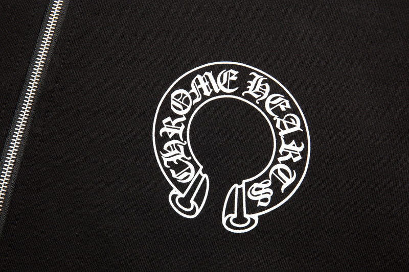 Sweat à capuche zippé Chrome Hearts K5001