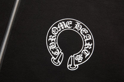 Sweat à capuche zippé Chrome Hearts K5001